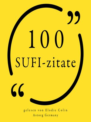 cover image of 100 Sufi-Zitate